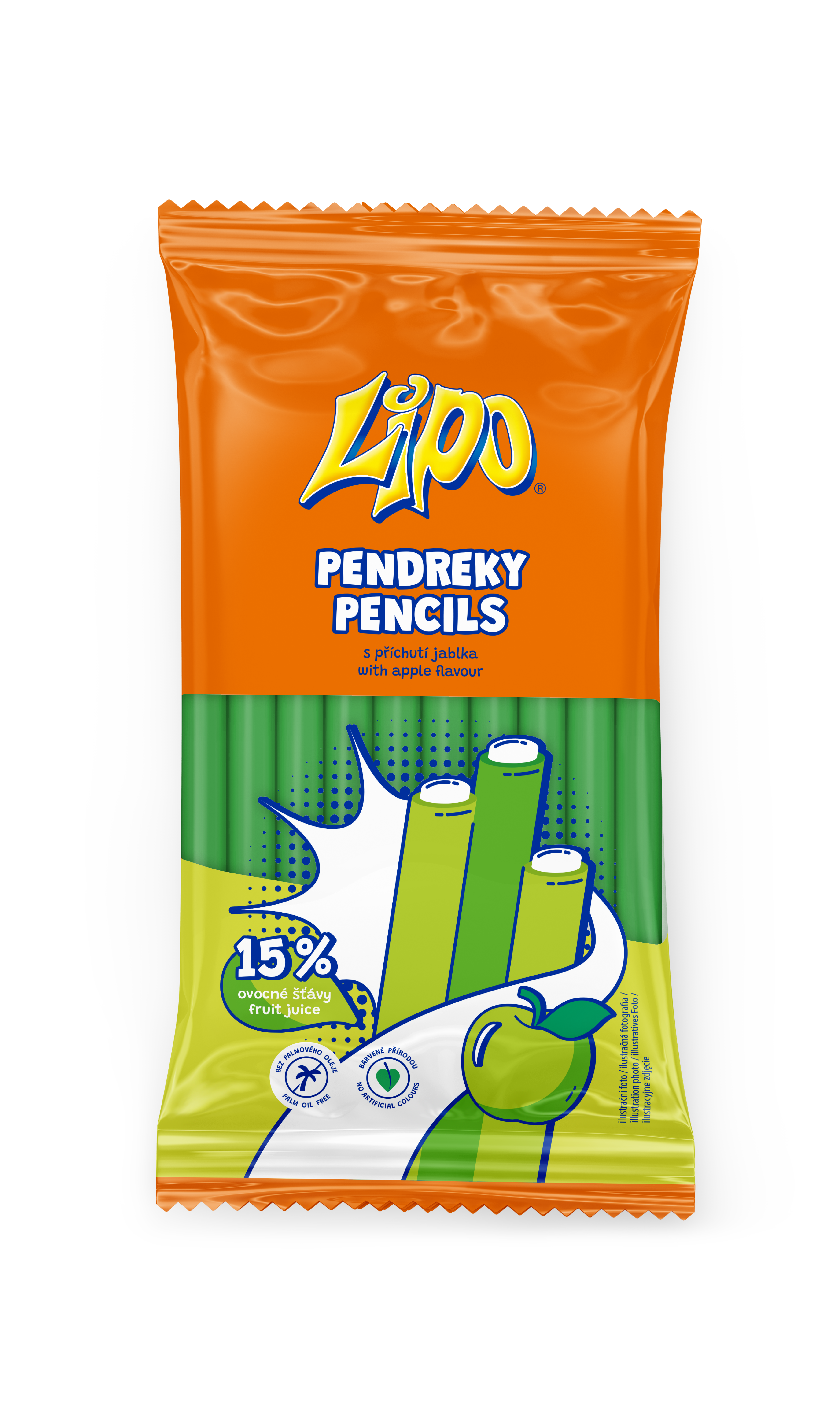 LIPO pendreky jablko 80g