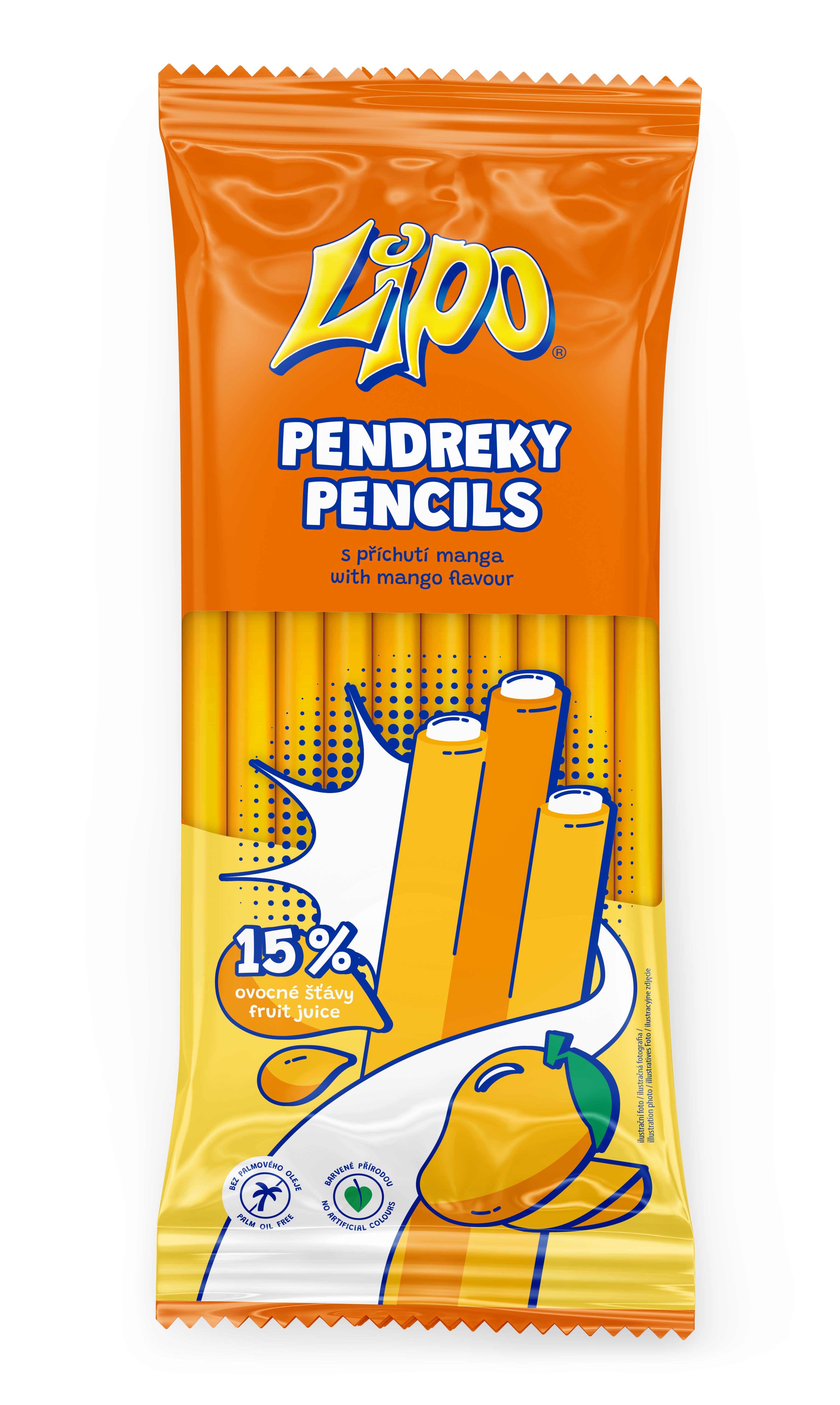 LIPO pendreky Mango 150g