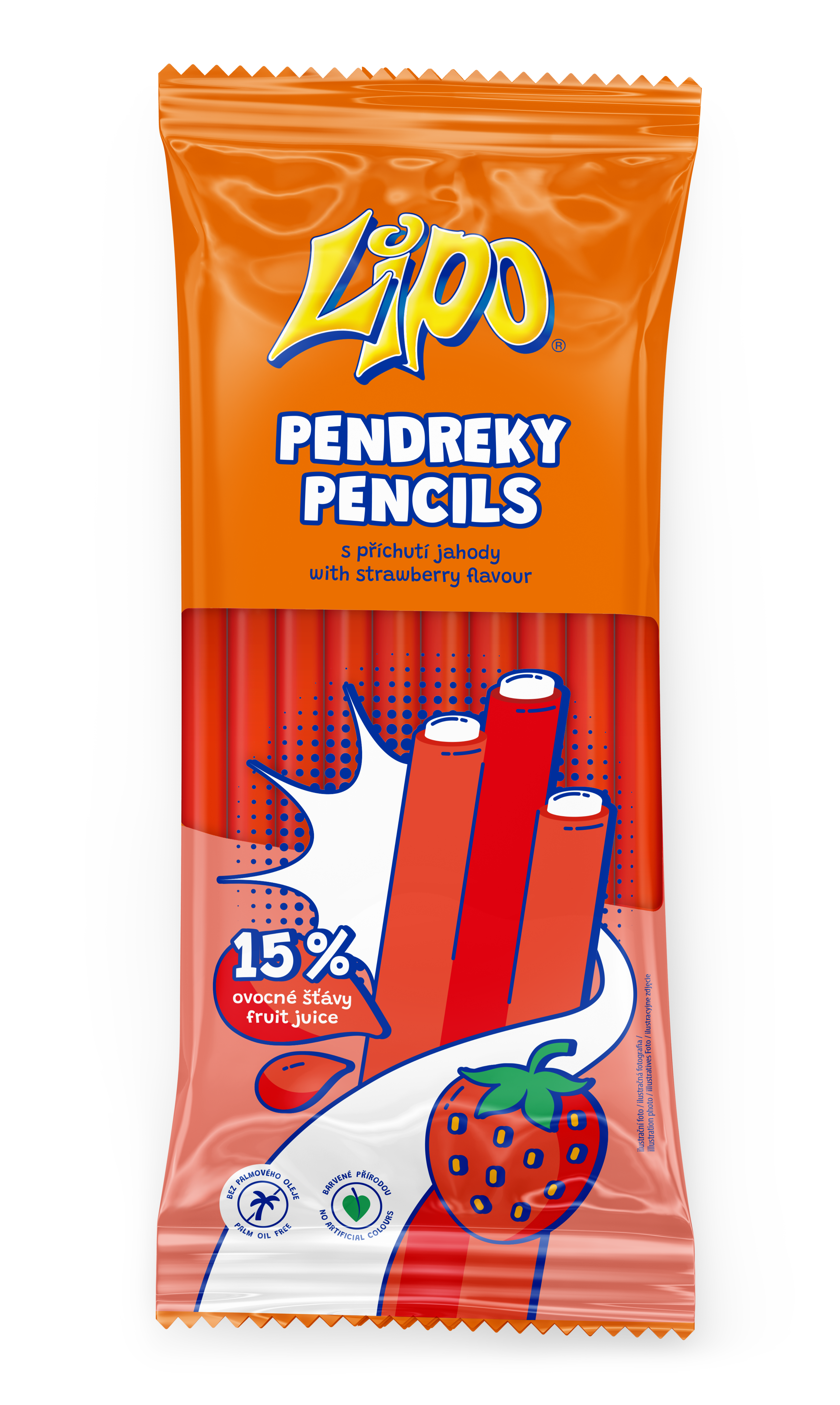 LIPO pendreky jahoda 150g