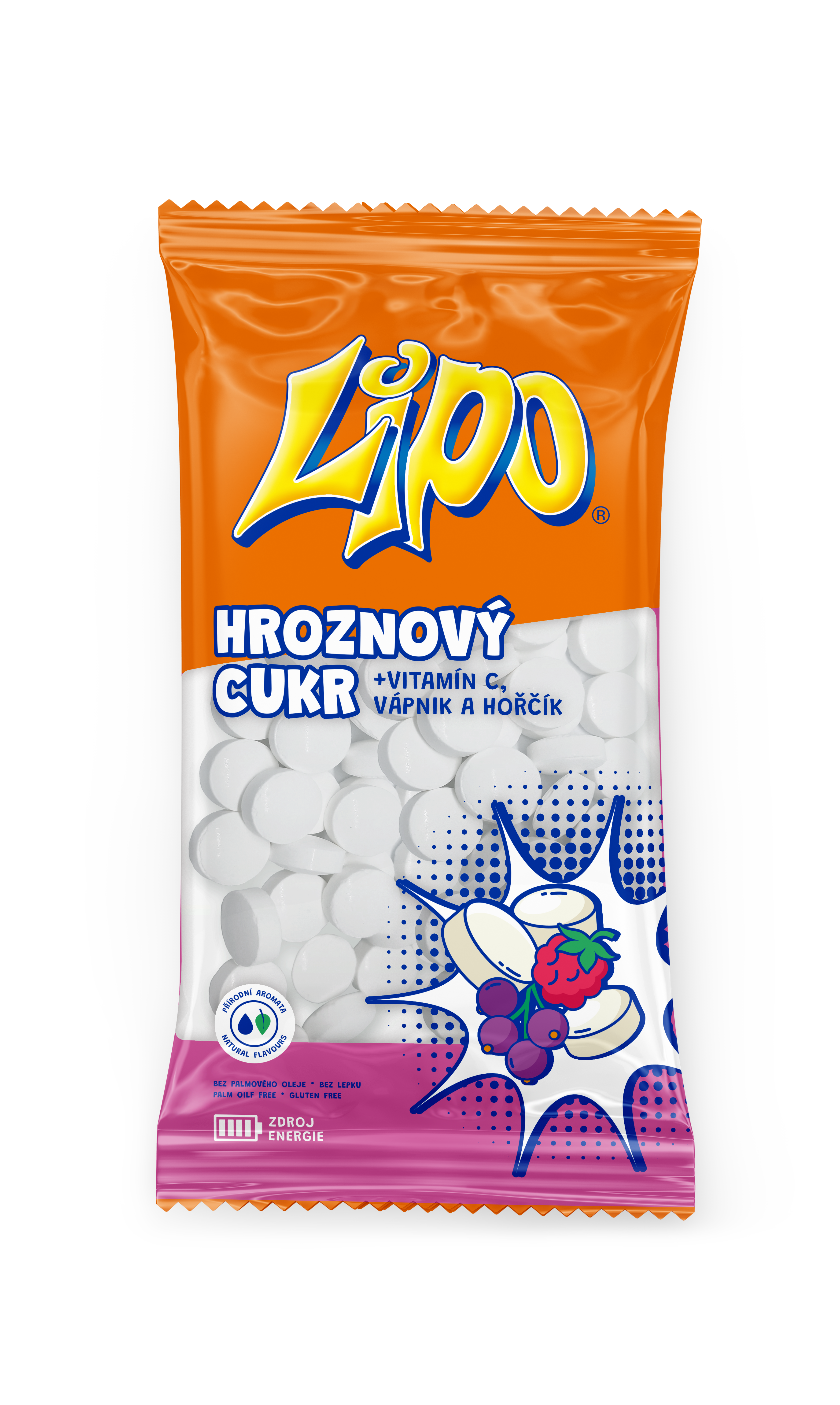 LIPO hroznový cukr 150g