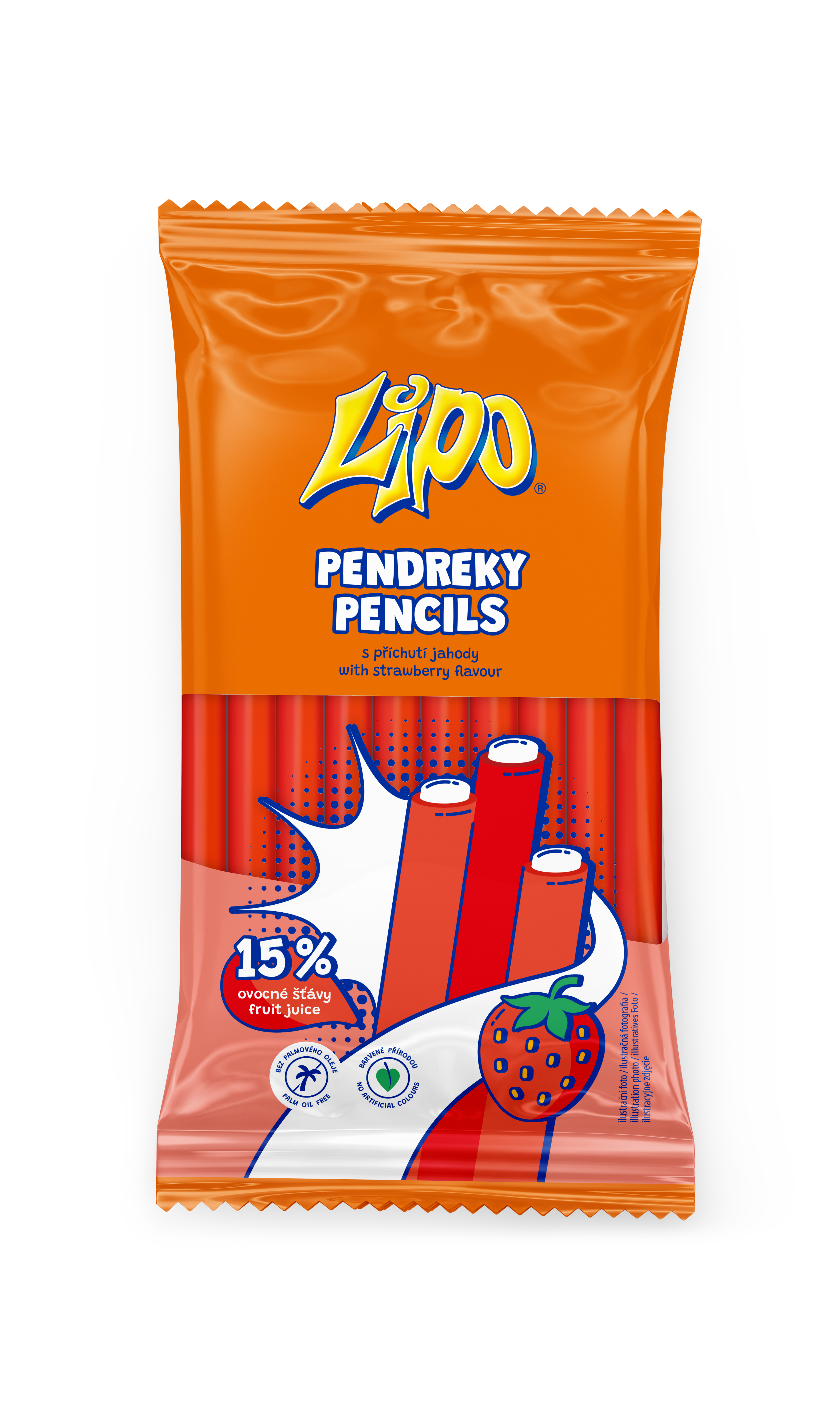 LIPO pendreky jahoda 80g