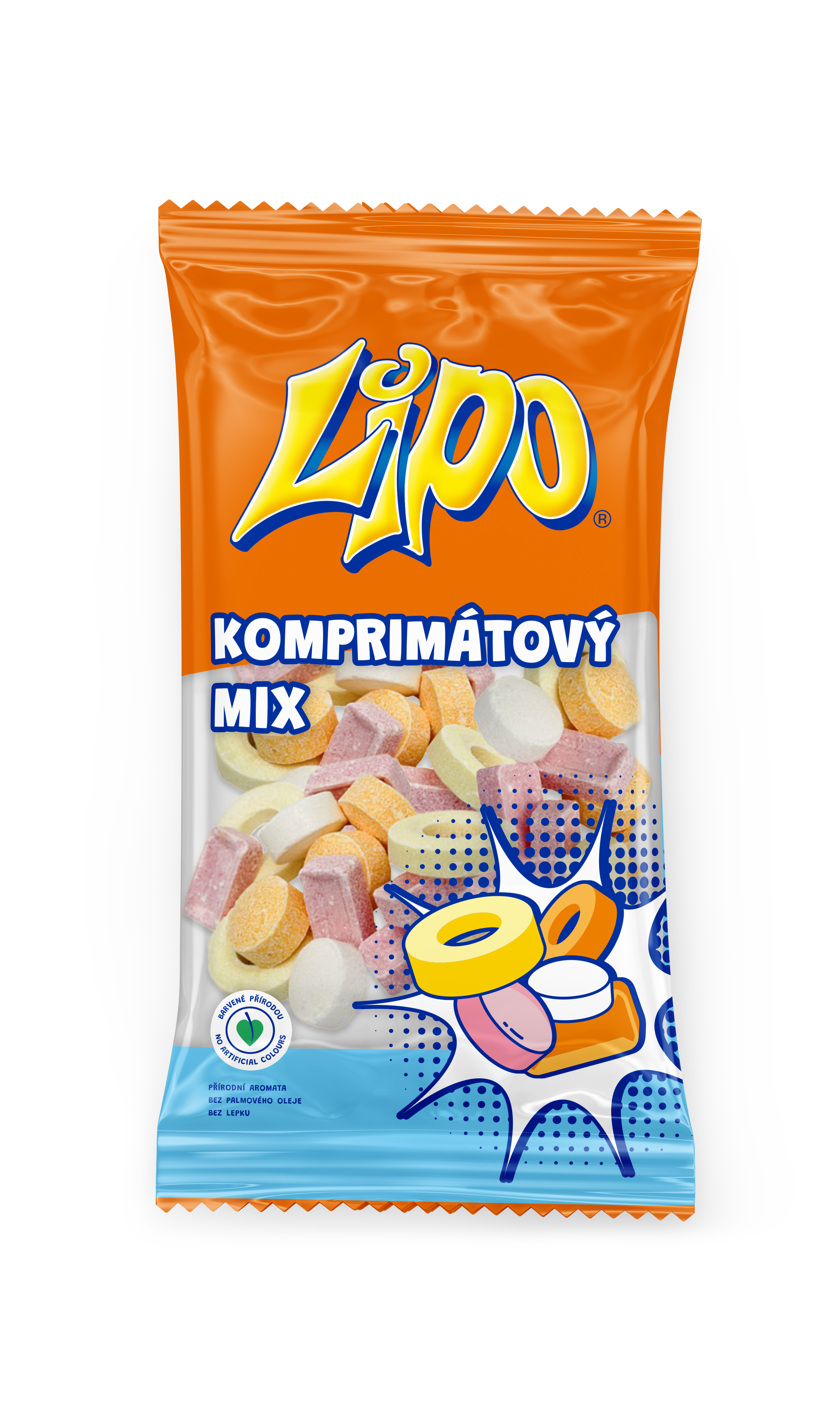 LIPO komprimátový mix 150g