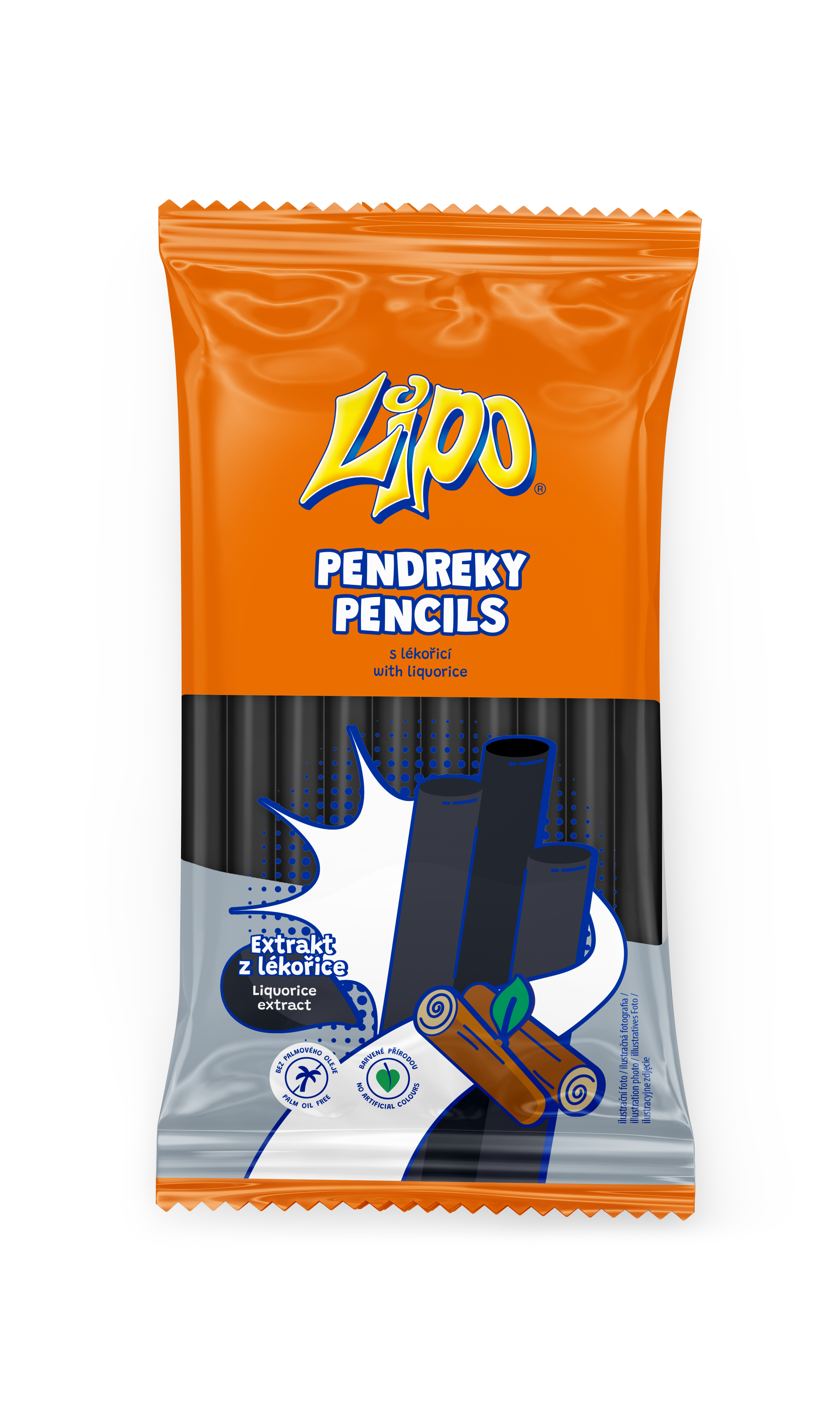 LIPO pendreky lékořice 80g